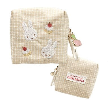 Miffy Checker Mini Pouches (3 Colours)