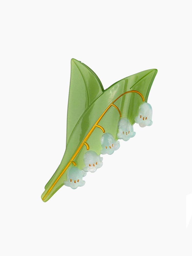 Lily of the Valley Hair Claw