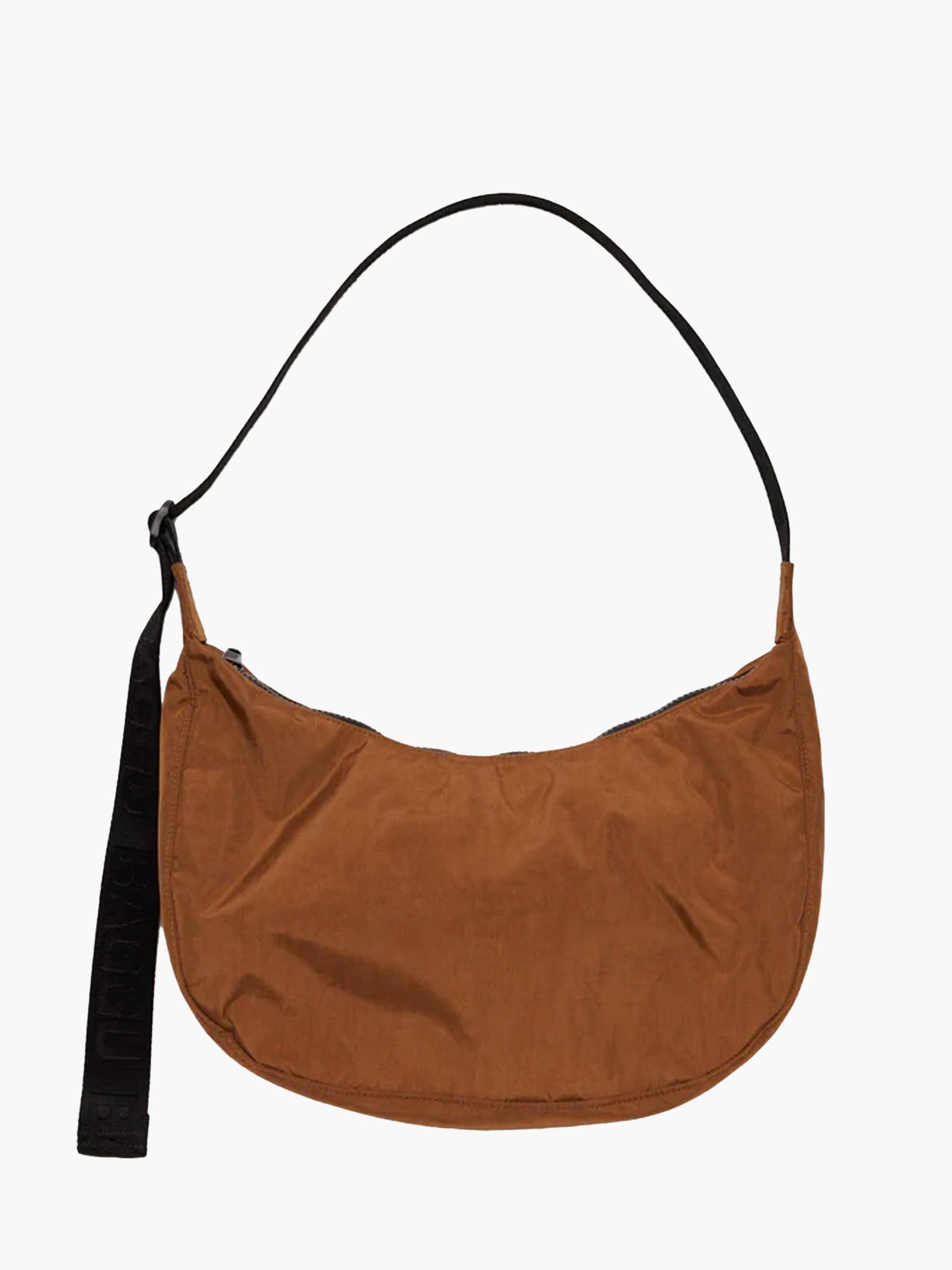 BAGGU Medium Nylon Crescent Bag - Brown