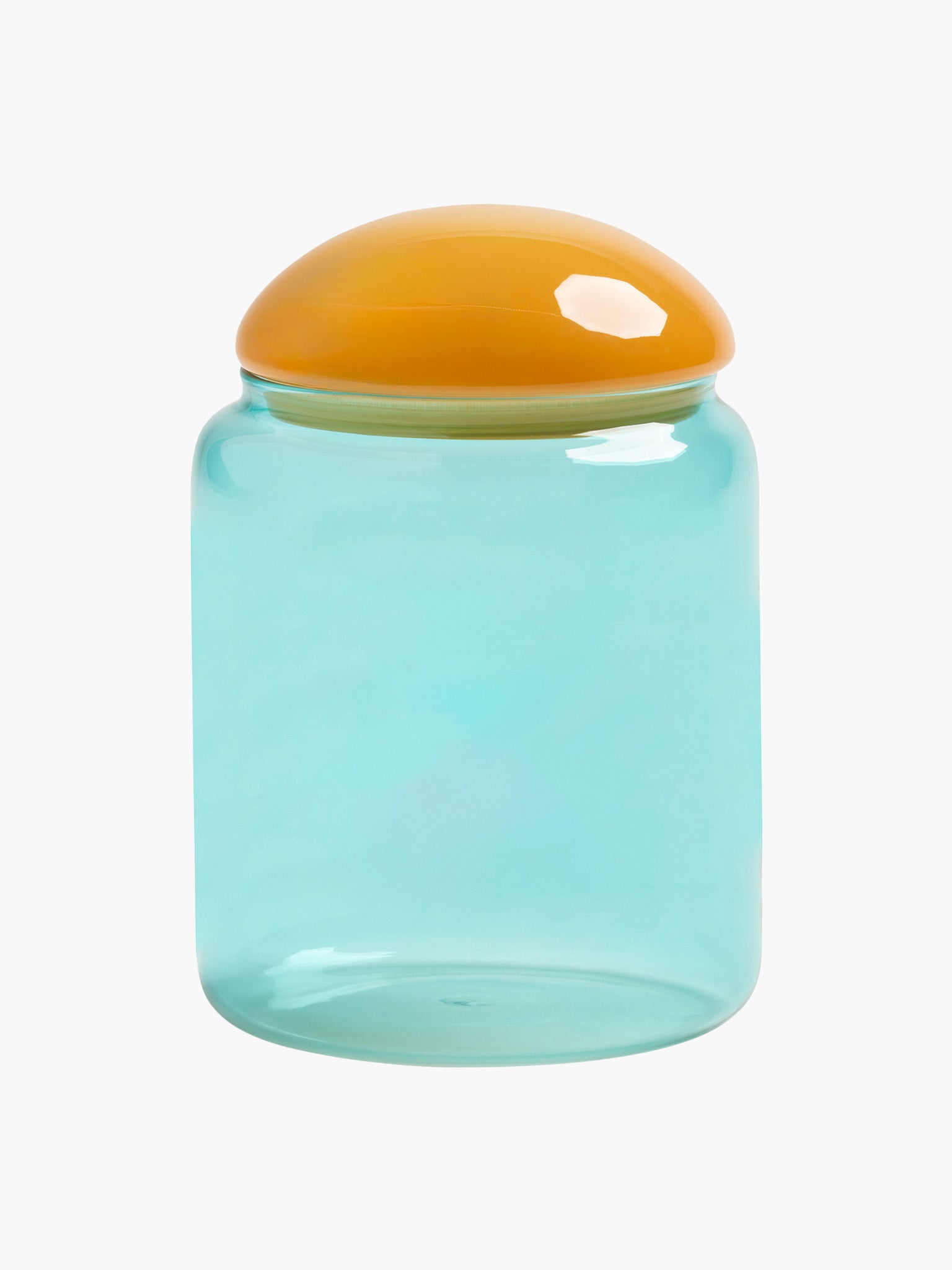 Puffy Jar - Turquoise