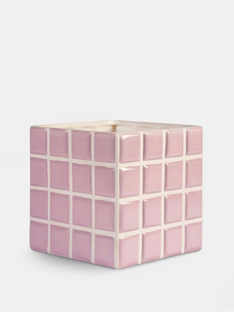 Tile Planter - Lilac