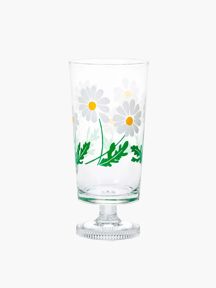 Aderia Retro Glass Tumbler with Stem (305ml) - Nobana