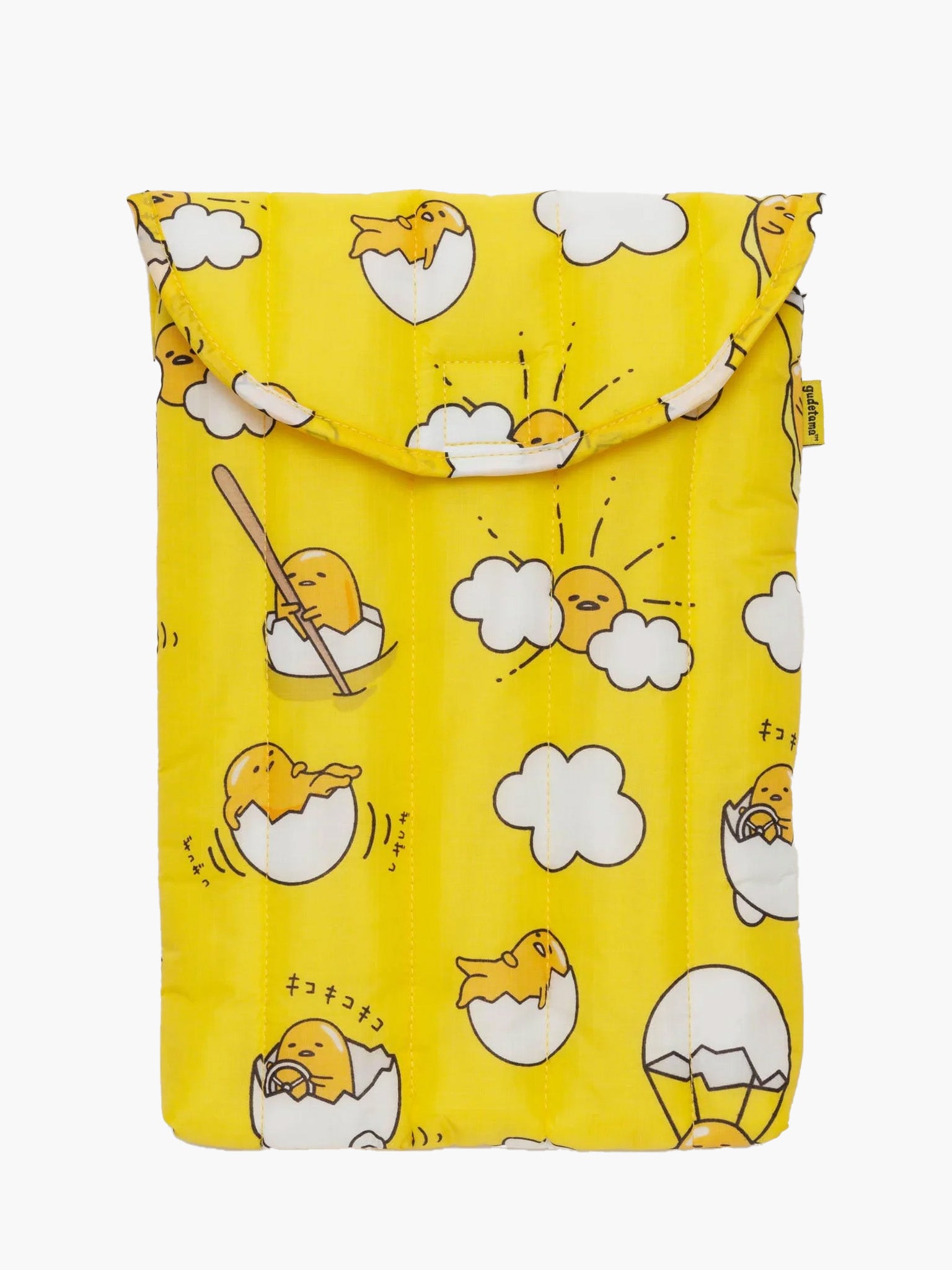 Gudetama x BAGGU Puffy Laptop Sleeve 13"/14"