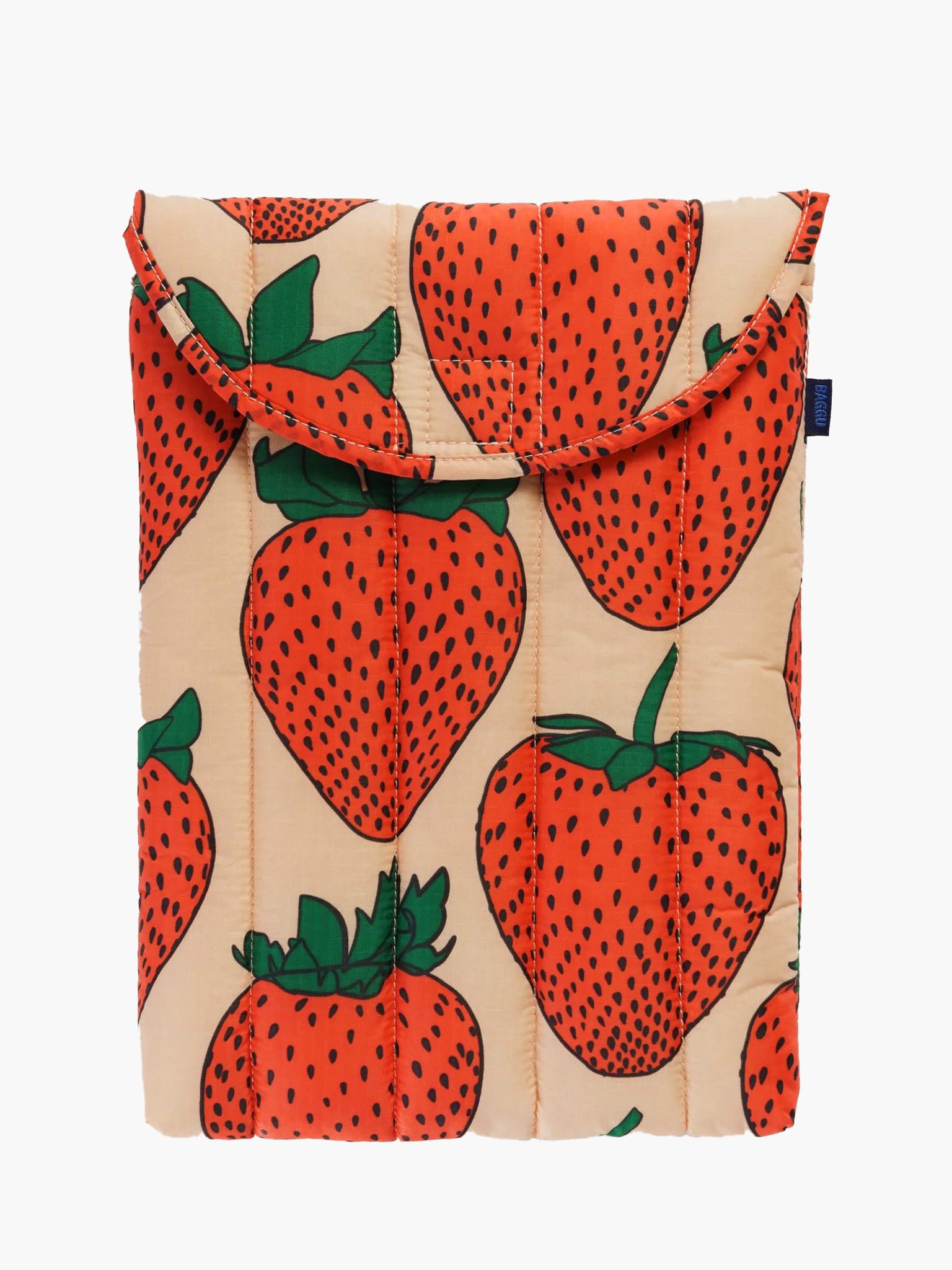 BAGGU Puffy Laptop Sleeve 13'' - Strawberry