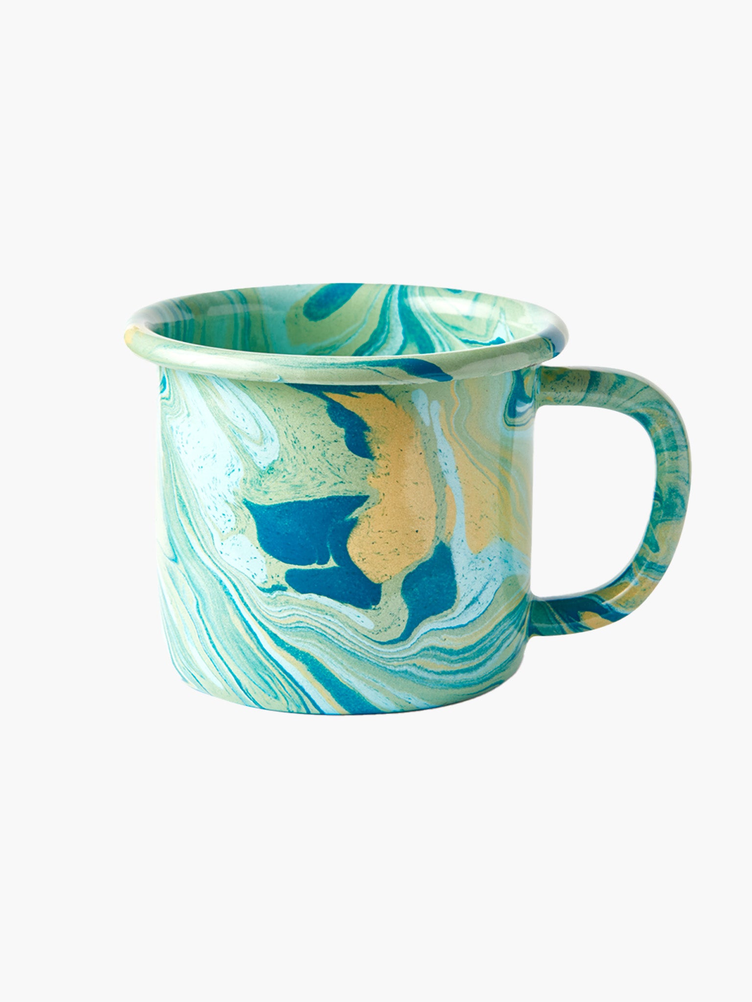 Marble Large Mug (300ml) - Mint Green