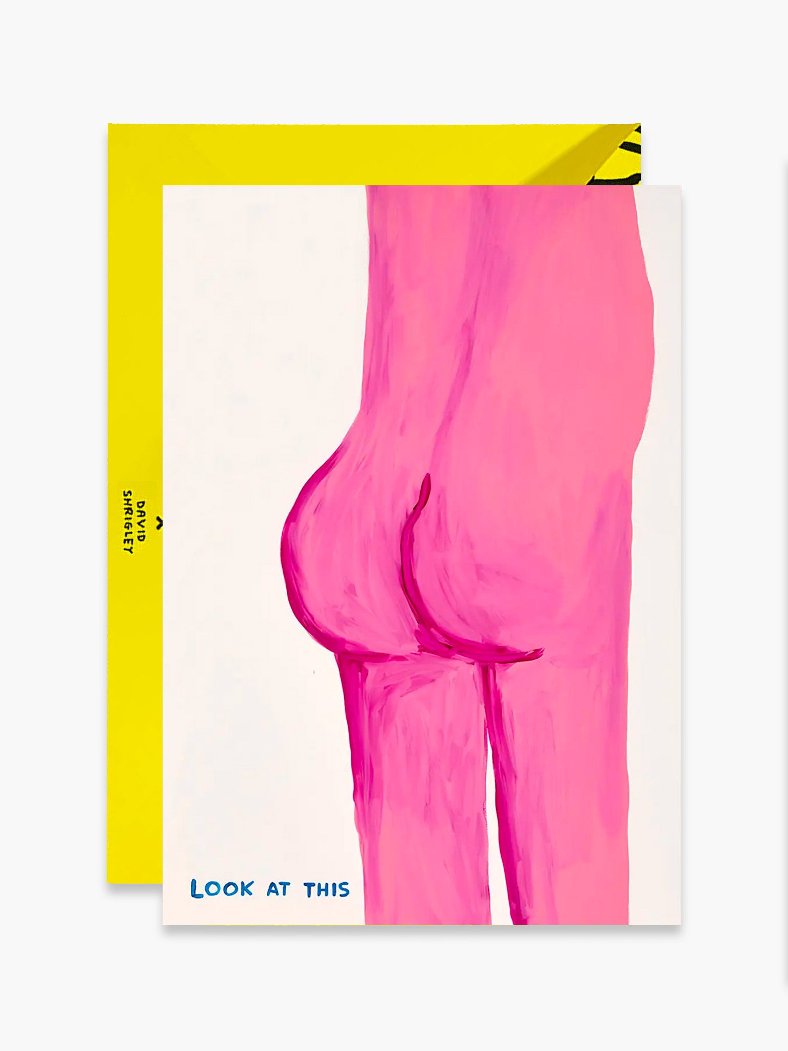 Look At This Bum Card x David Shrigley