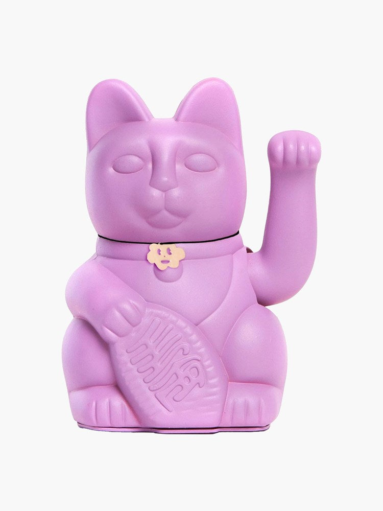 Lucky Cat Maneki-neko - Mauve