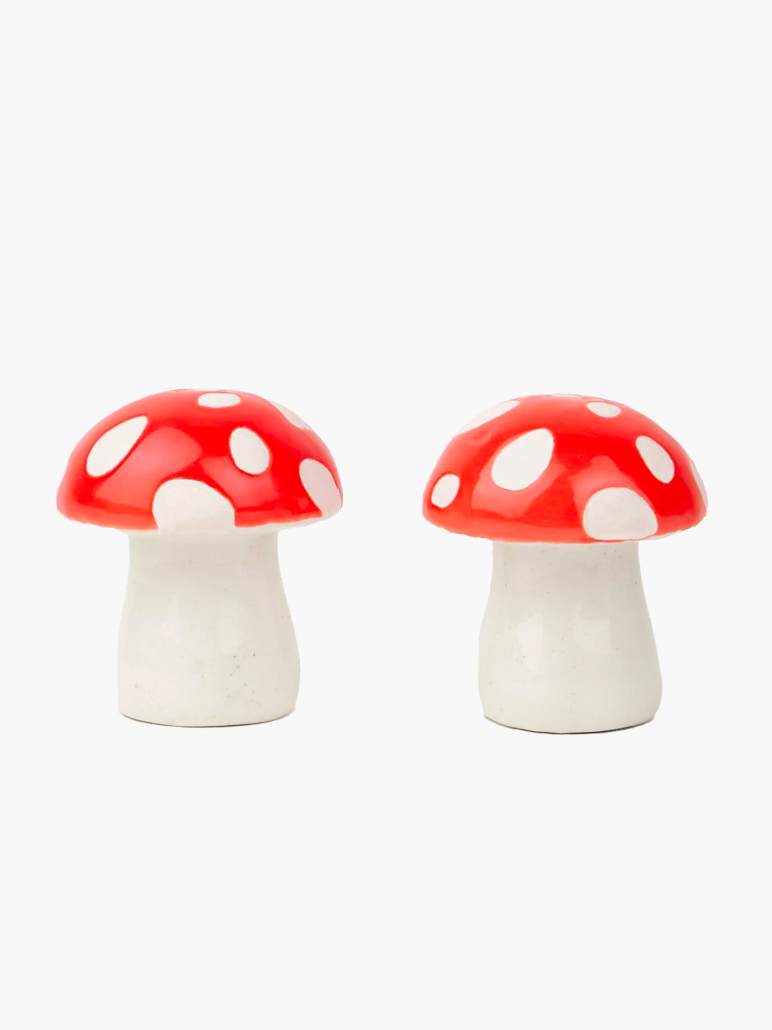 Amanita Mushroom Salt & Pepper Shaker Set