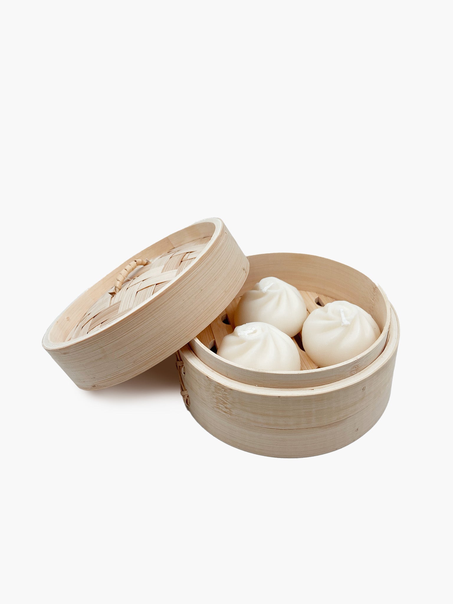 Dumpling Baozi Candle (Triple)