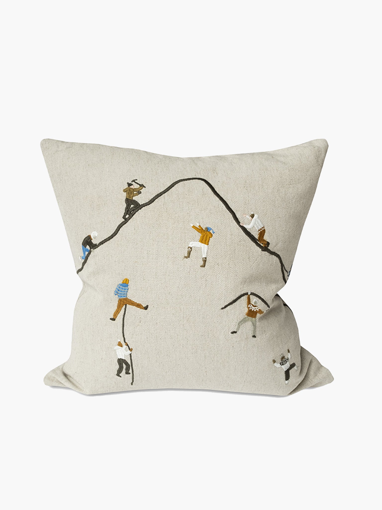 Mountain Climbers Cushion Cover