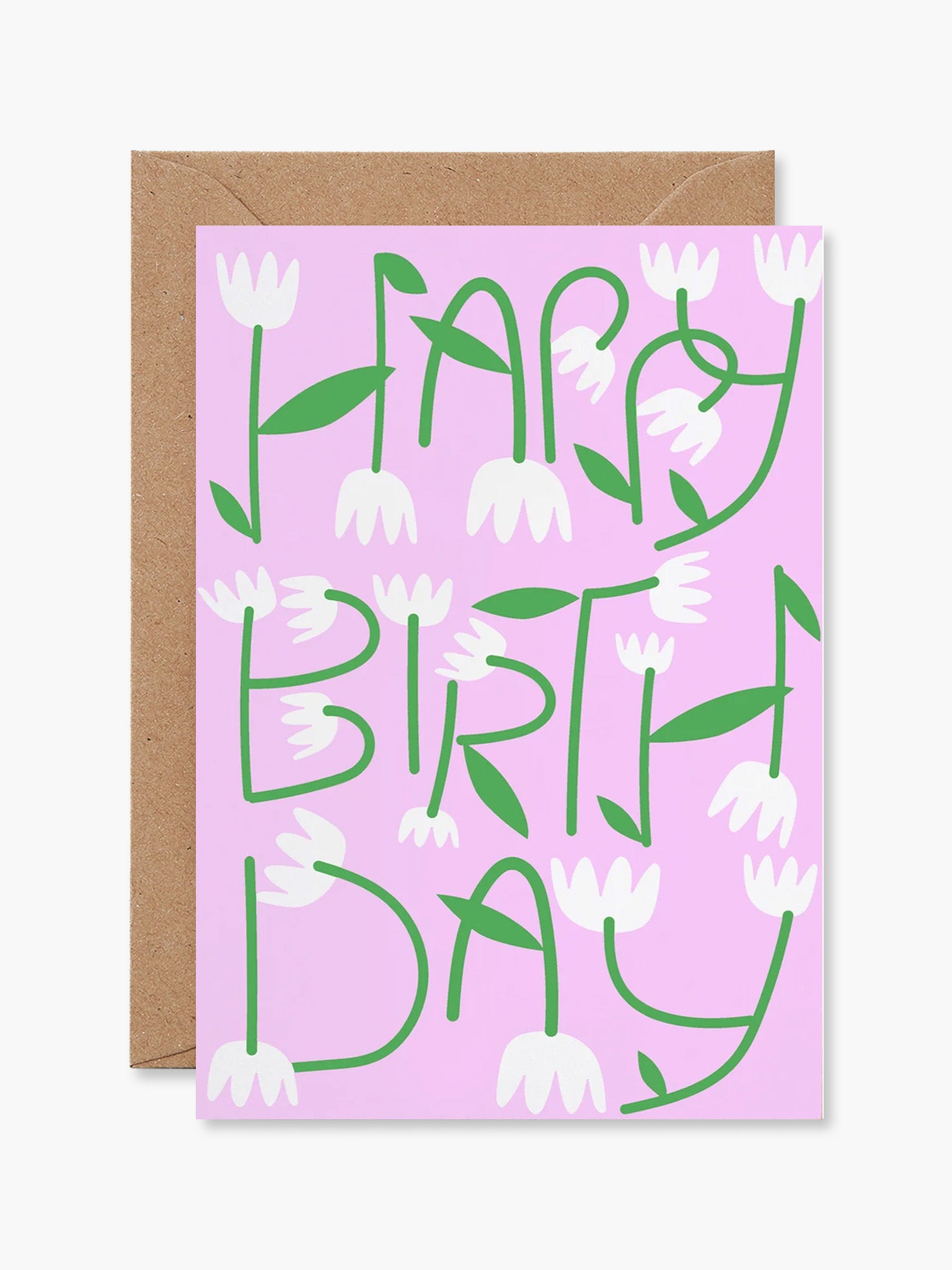 Birthday Flowers Card