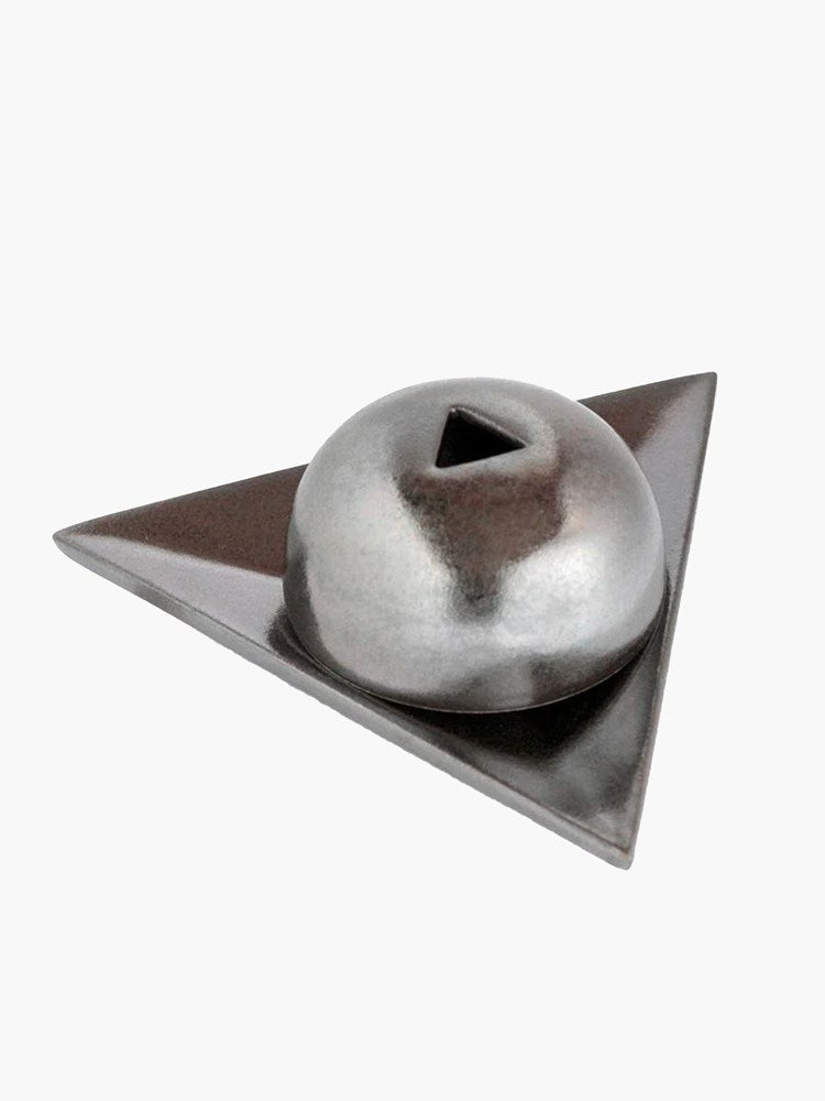 L'etoile d'Armenie Incense Burner - Metallic Grey