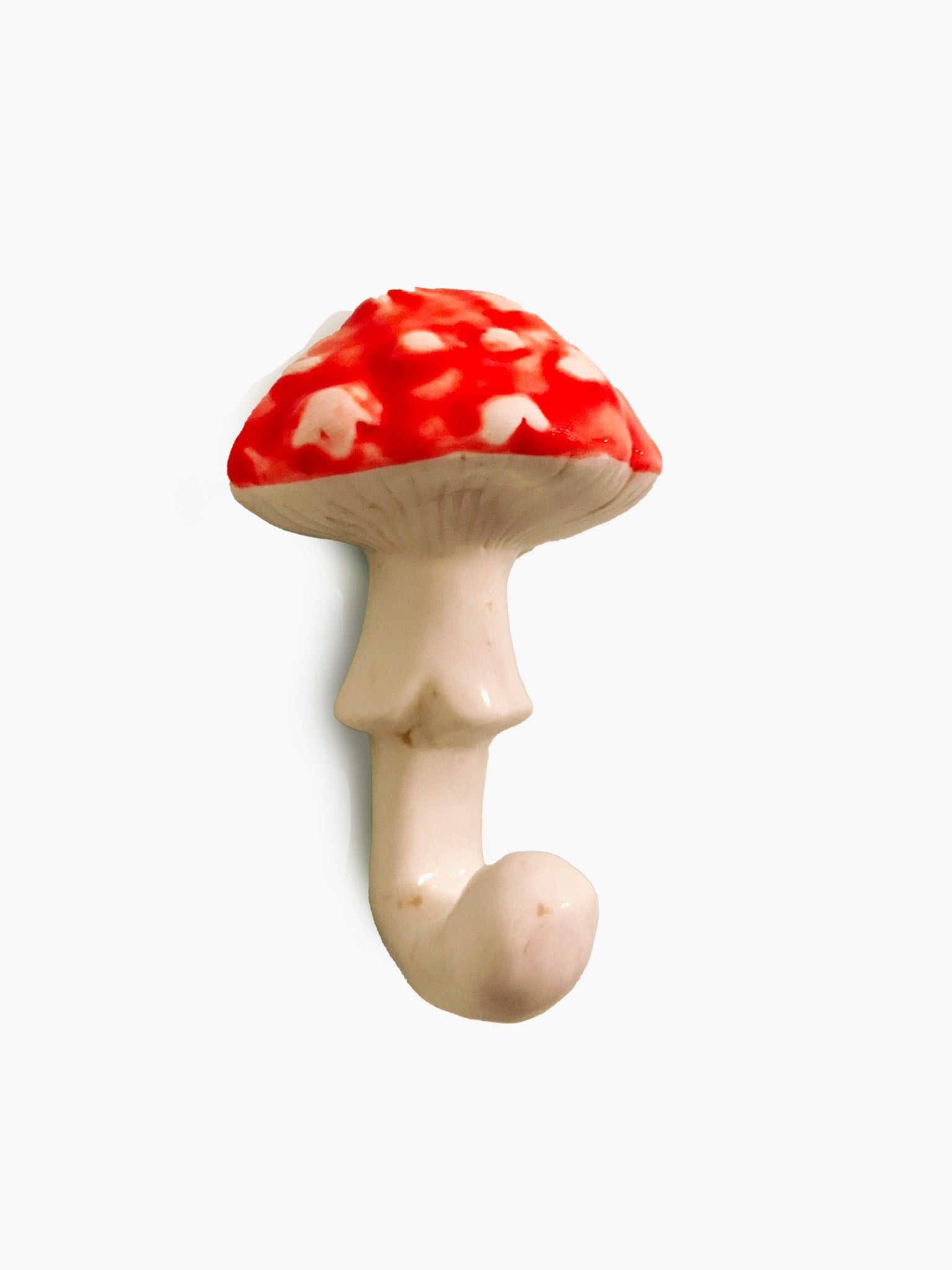 Mushroom Ceramic Wall Hook