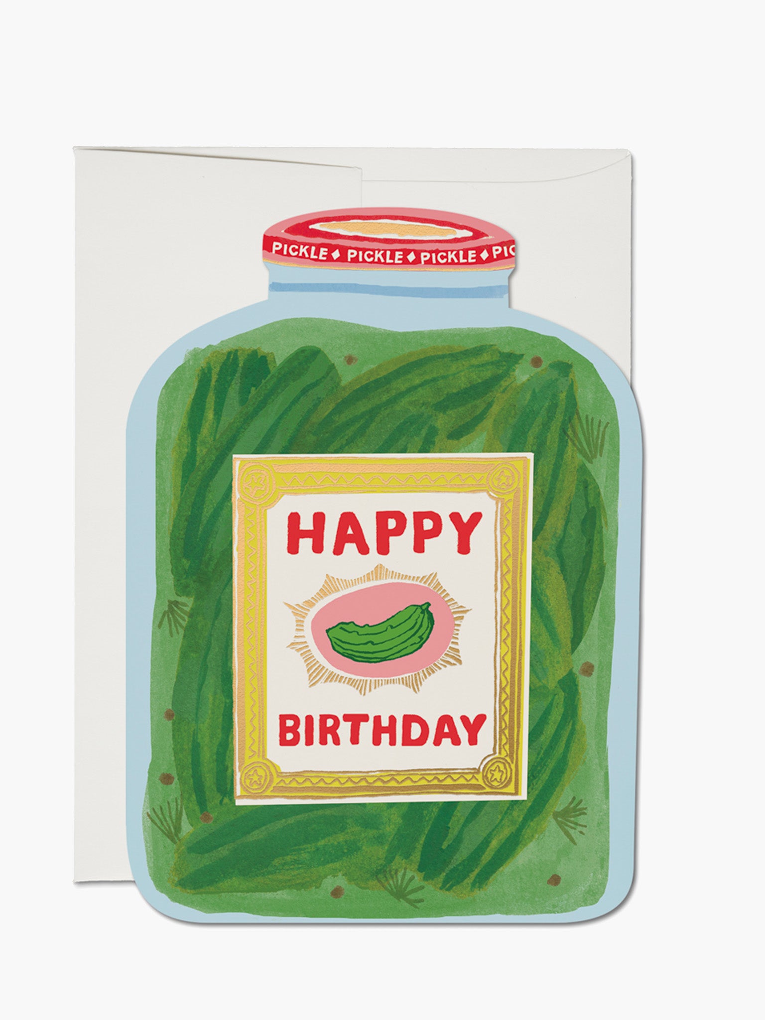 Pickle Birthday Card