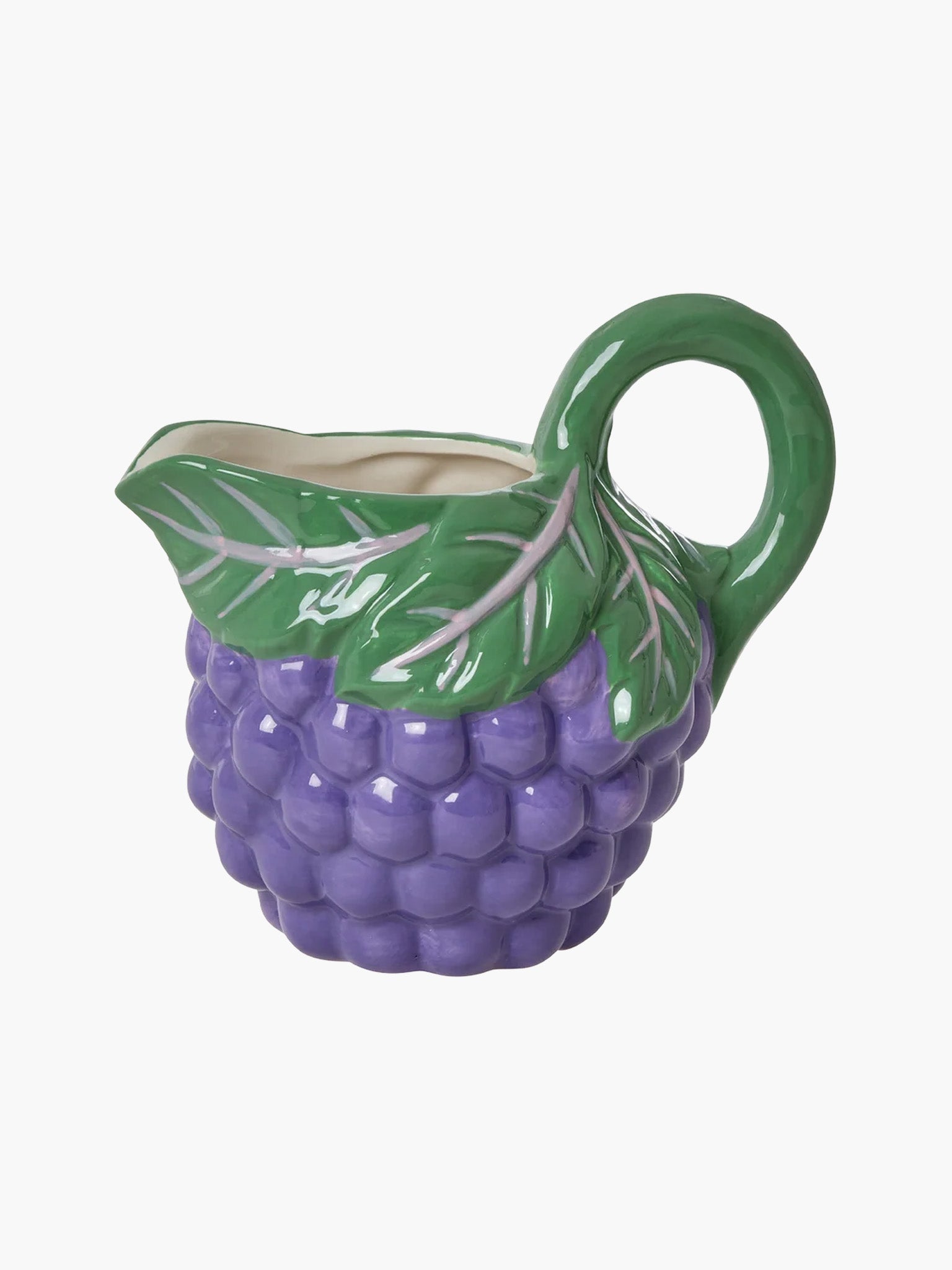 Berry Small Ceramic Jug - Lavender