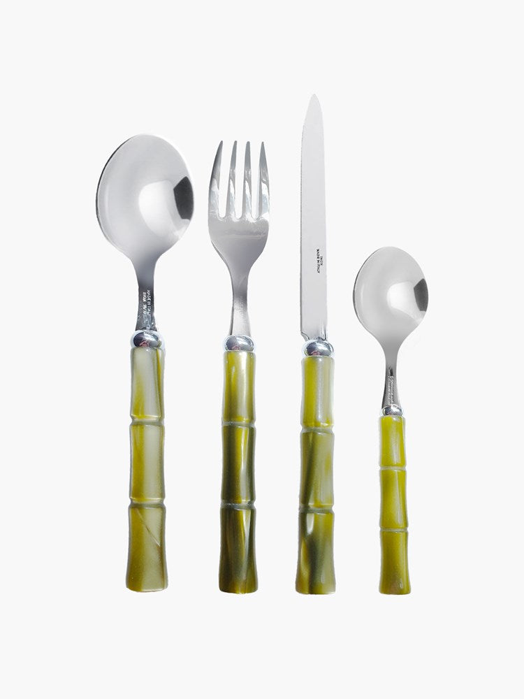 Bamboo Cutlery - Olive