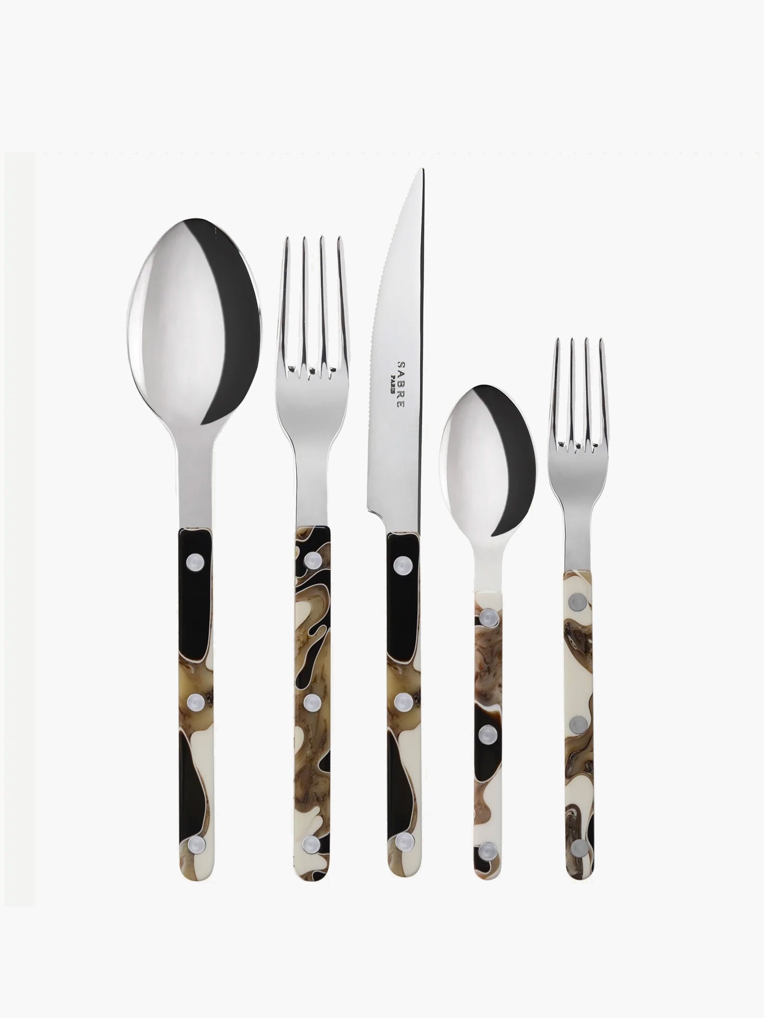 Sabre Paris Bistrot Cutlery - Dune Black