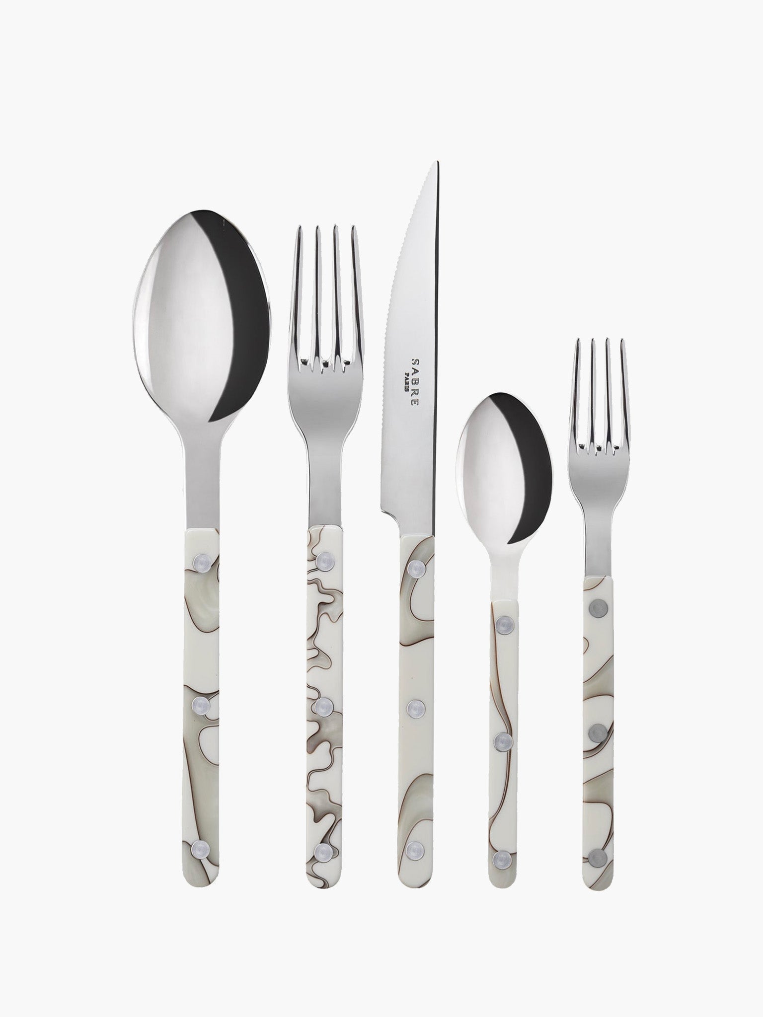 Sabre Paris Bistrot Cutlery - Dune Ivory