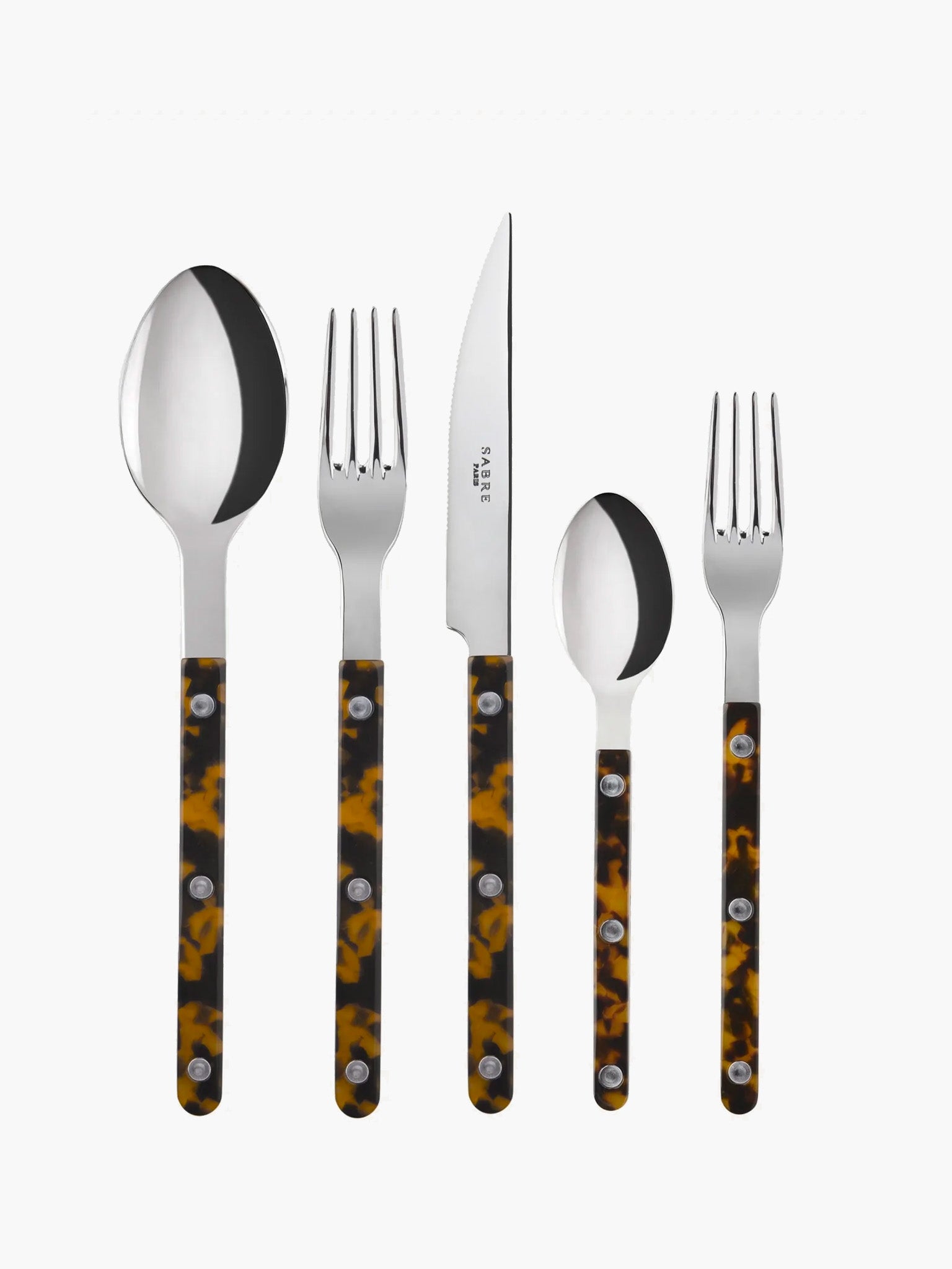 Sabre Paris Bistrot Cutlery - Tortoiseshell