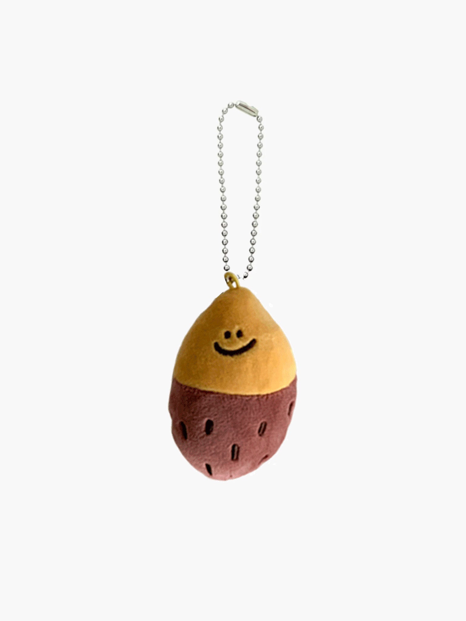 Fluffy Semo Keyring - Kumi (Sweet Potato)