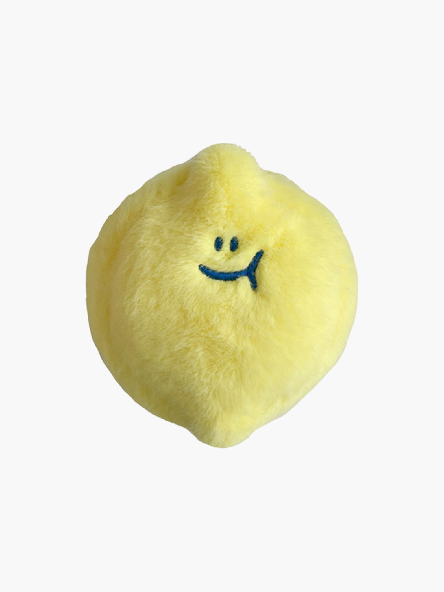 Fluffy Double Pouch Keyring - Lemony