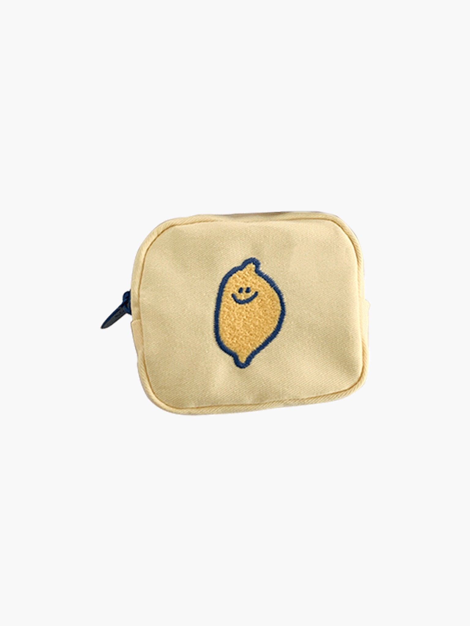 Cotton Card Pouch - Lemony