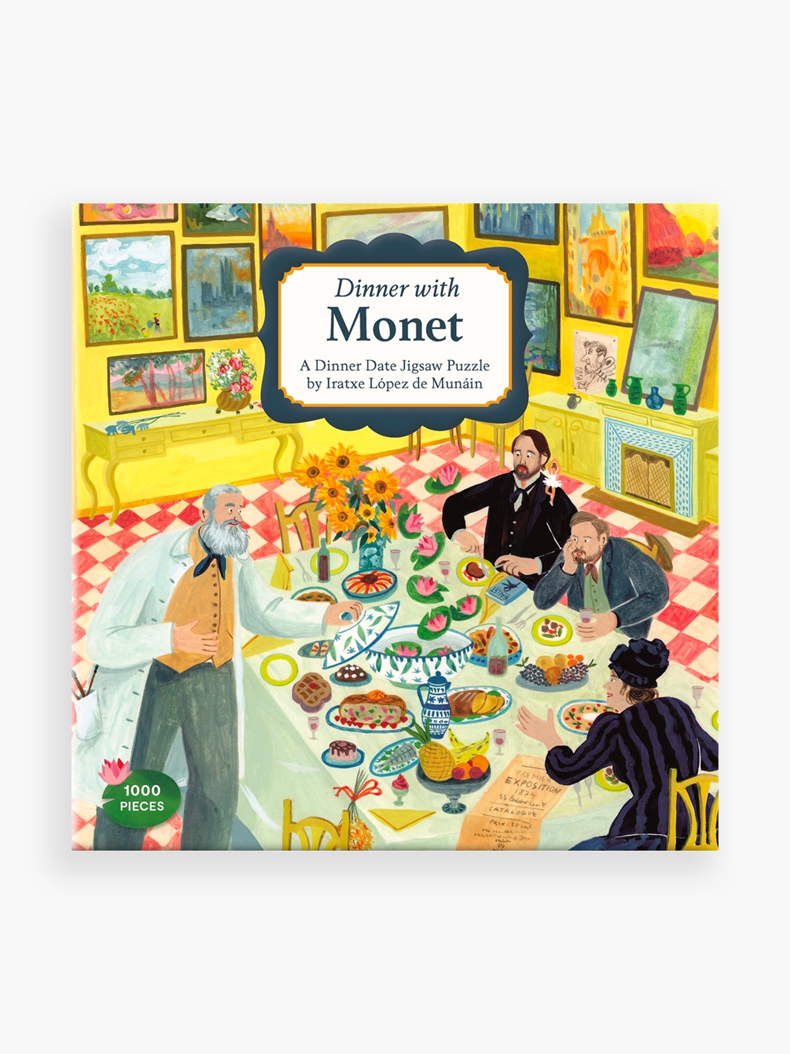 Dinner with Monet Puzzle - 1000 pcs