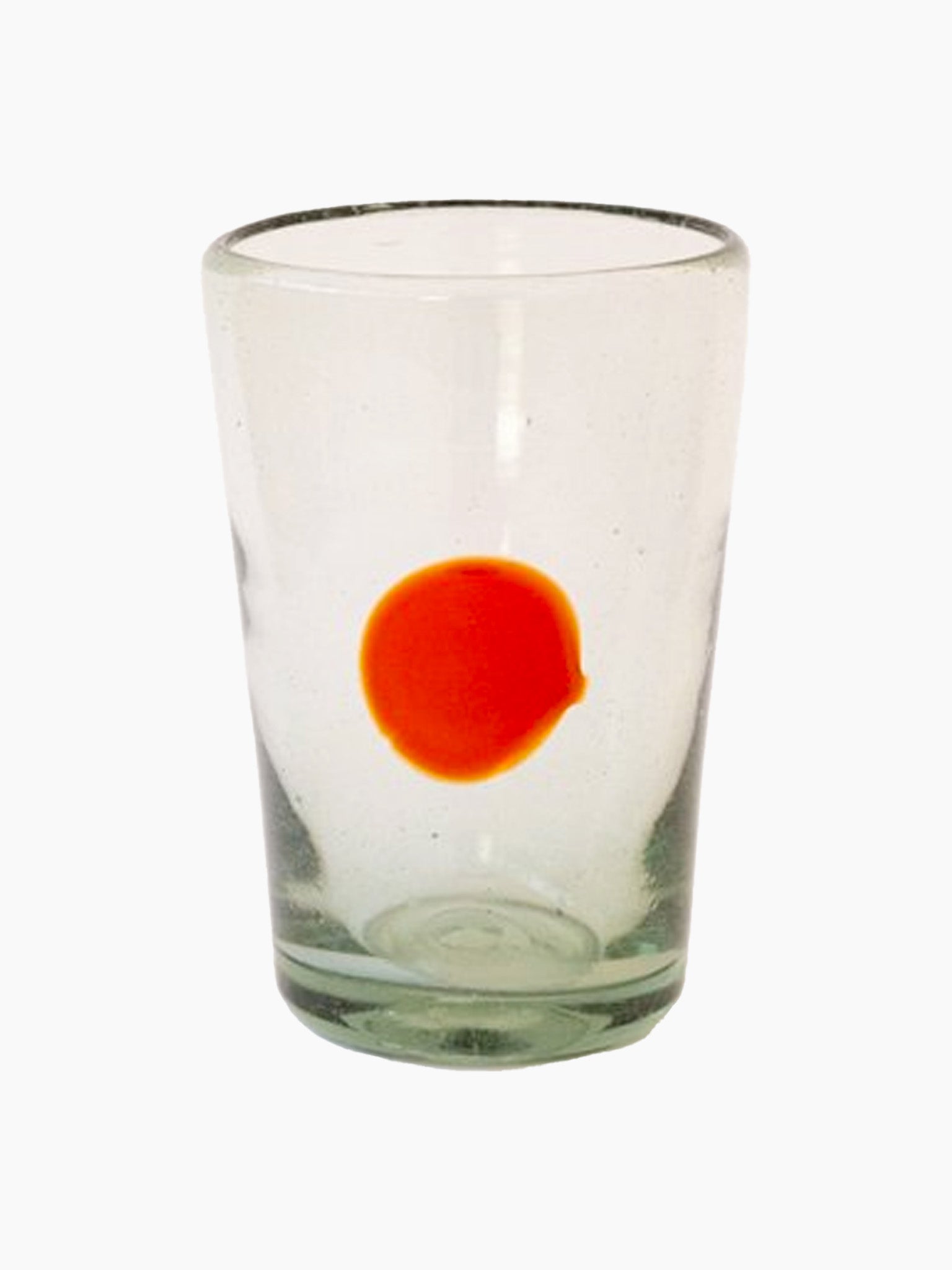 Lunares Glass Large (480ml) - Orange