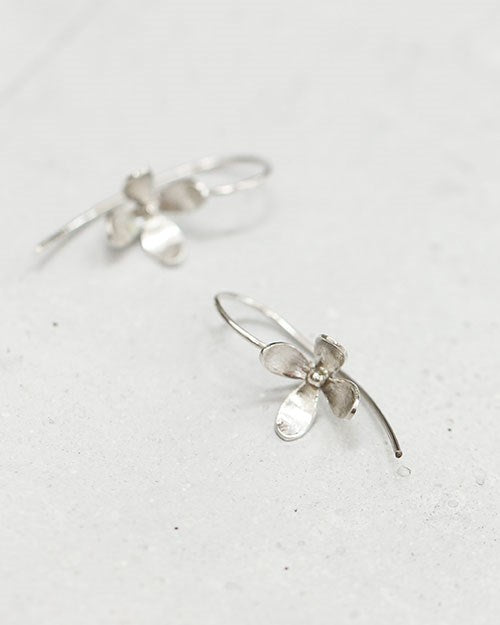 Tropical Island Earrings - Silver