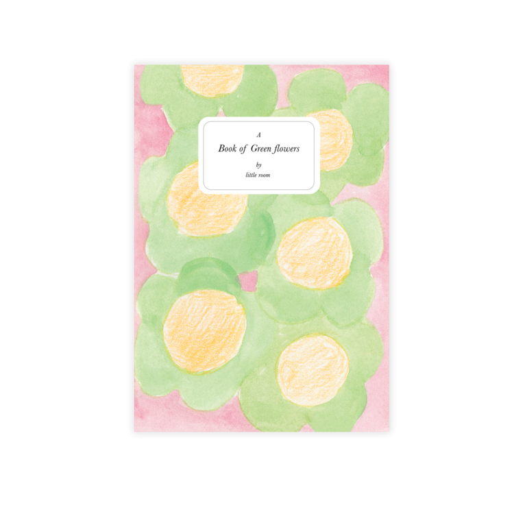 A Book of Green Flowers Notebook by little room